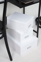 Bigso Box of Sweden – INGE – Set of 3 boxes – white – detail view 7