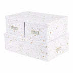 Bigso Box of Sweden – INGE – Set of 3 boxes – gold