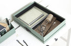 Bigso Box of Sweden – SVERKER – document box A3 – teal – detail view 3