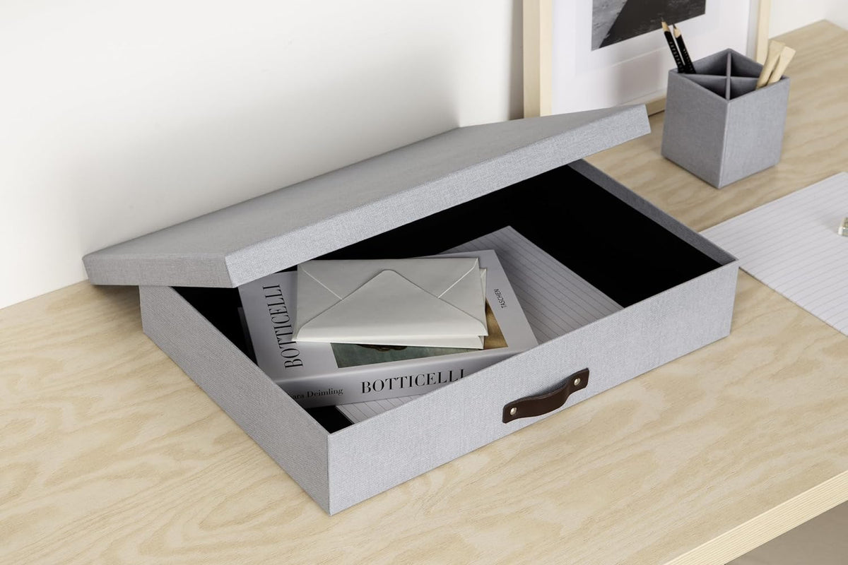 Bigso Box of Sweden – SVERKER – document box A3 – ash – detail view 4