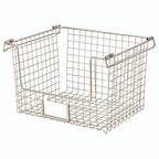 iDesign – Classico – steel basket – large, grey – 91005EU