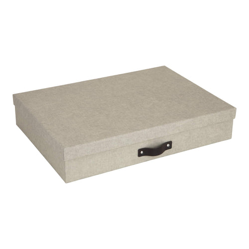 Bigso Box of Sweden – SVERKER – document box A3 – linen