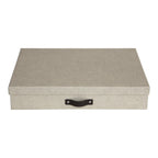 Bigso Box of Sweden – SVERKER – document box A3 – linen – detail view 3
