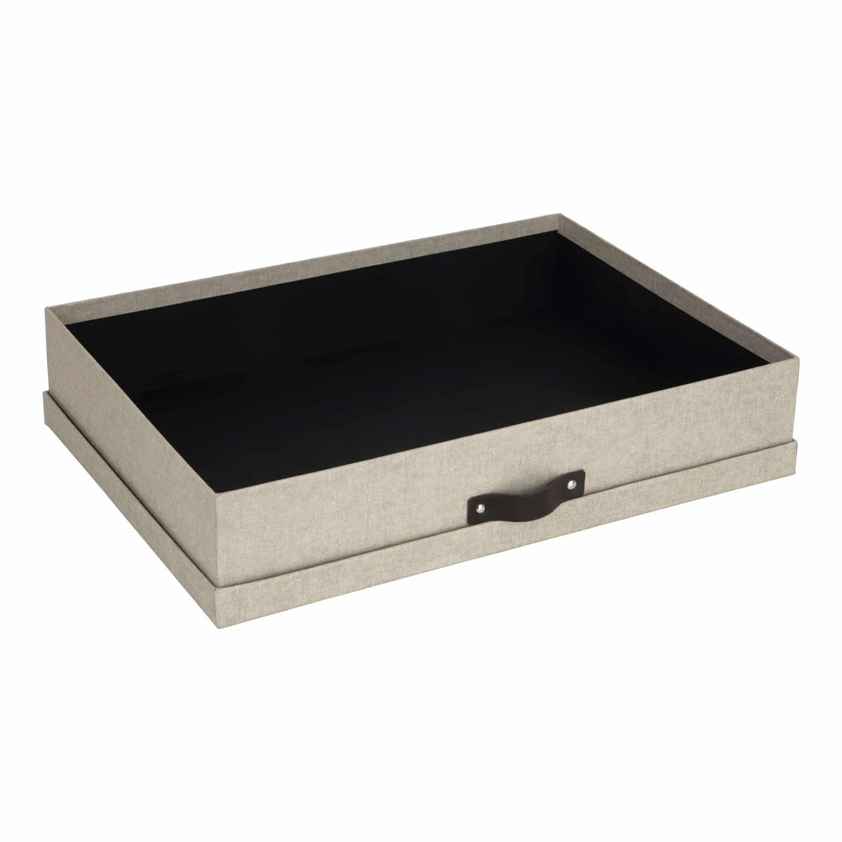 Bigso Box of Sweden – SVERKER – document box A3 – linen – detail view 5