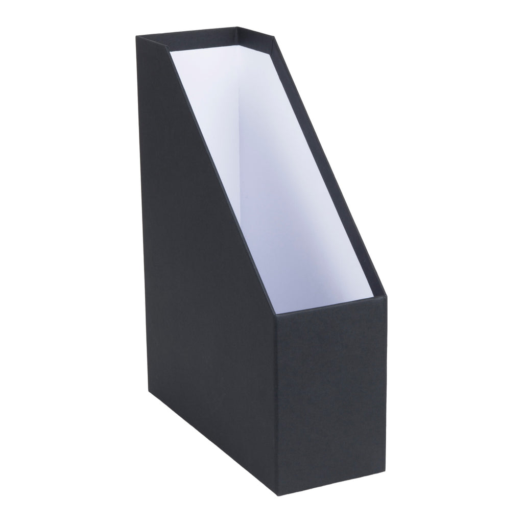 Bigso Box of Sweden – VIKTORIA – document organizer – dark – detail view 3