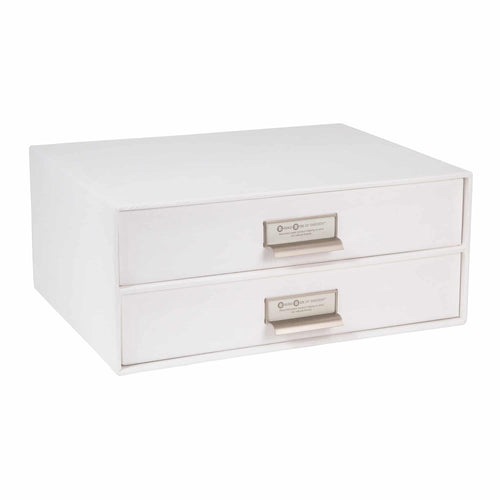 Bigso Box of Sweden – BIRGER – 2-drawer document – white