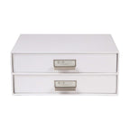 Bigso Box of Sweden – BIRGER – 2-drawer document – white – detail view 3