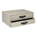 Bigso Box of Sweden – BIRGER – 2-drawer document – linen