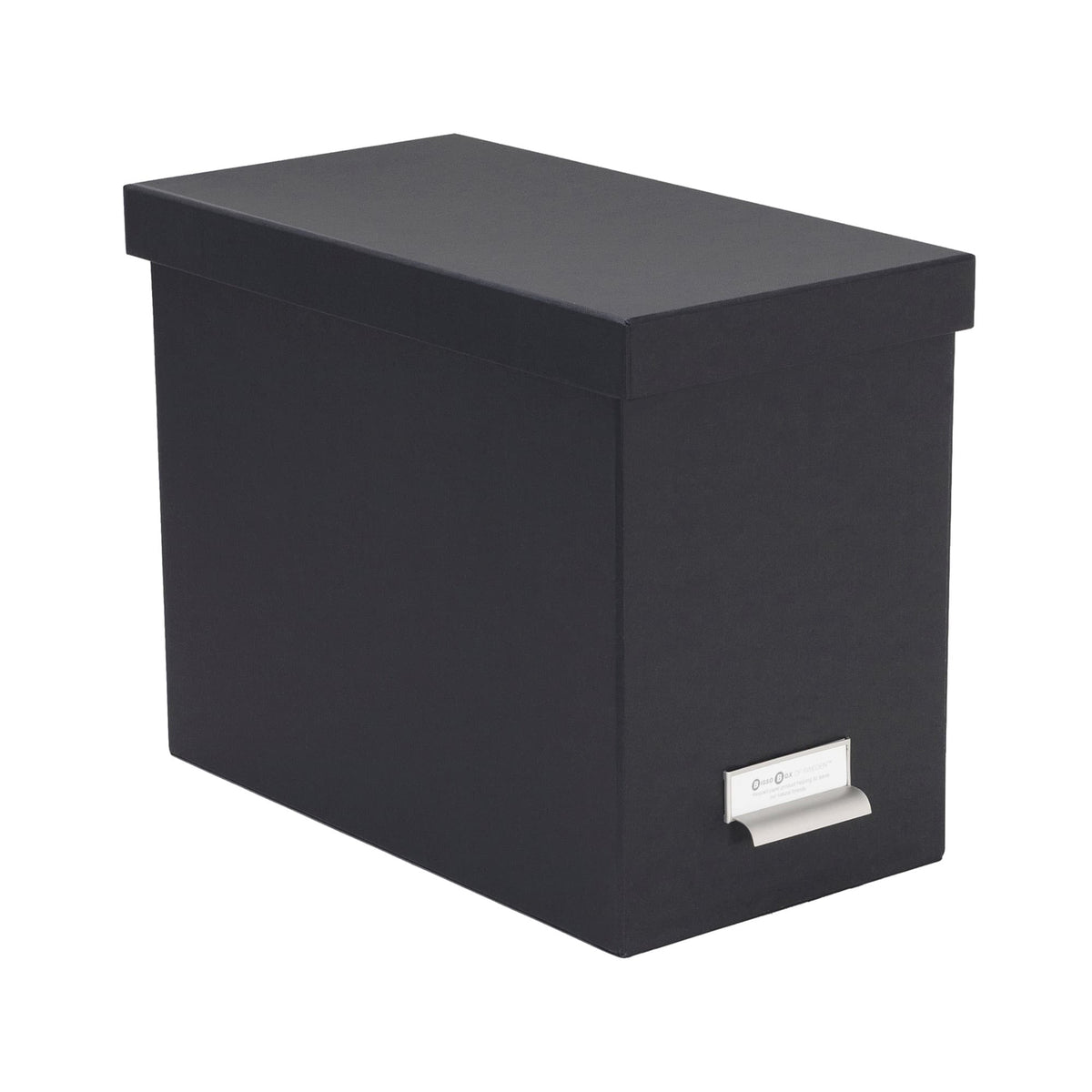 Bigso Box of Sweden – JOHAN – document box – dark grey