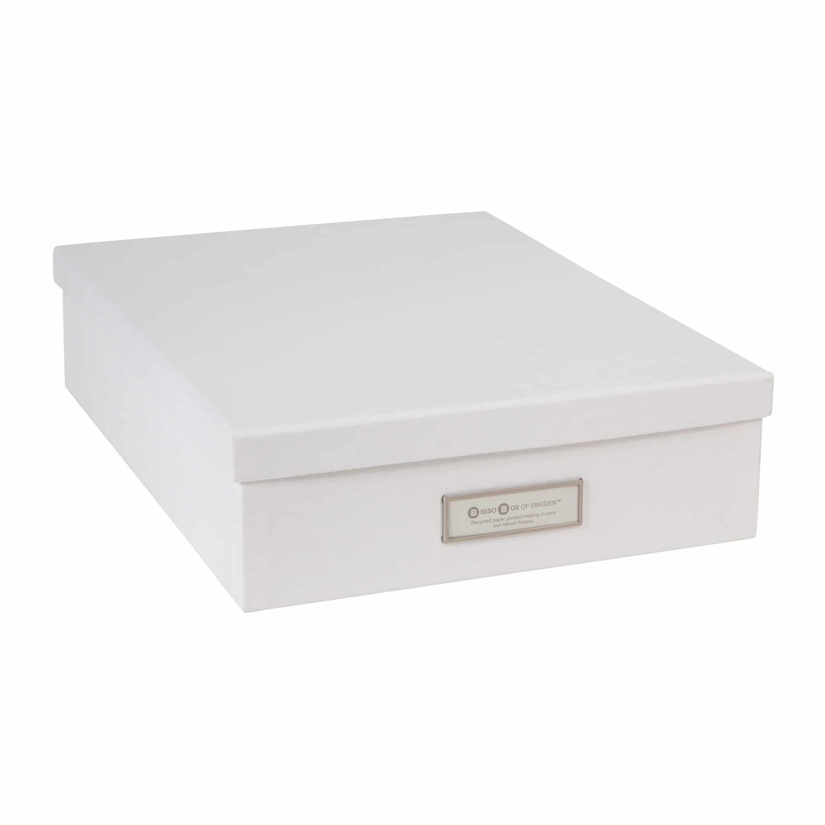 Bigso Box of Sweden – OSKAR – document box A4 – white