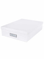 Bigso Box of Sweden – OSKAR – document box A4 – white – detail view 2