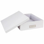 Bigso Box of Sweden – OSKAR – document box A4 – white – detail view 5