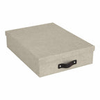 Bigso Box of Sweden – OSKAR – document box A4 – linen