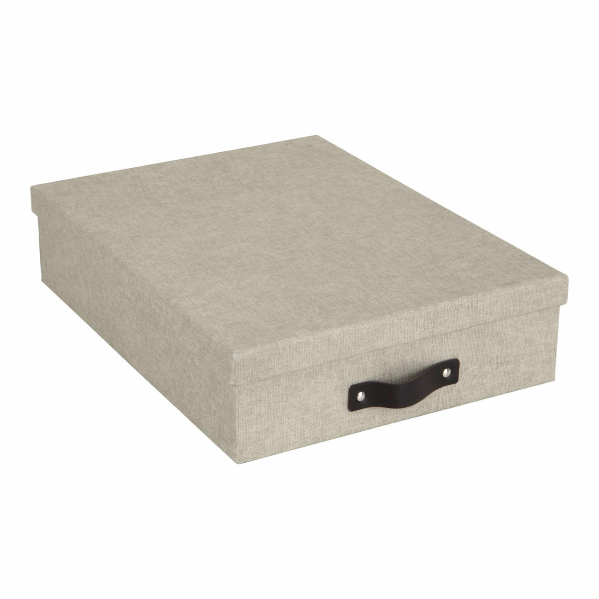 Bigso Box of Sweden – OSKAR – document box A4 – linen