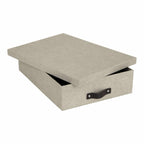 Bigso Box of Sweden – OSKAR – document box A4 – linen – detail view 2