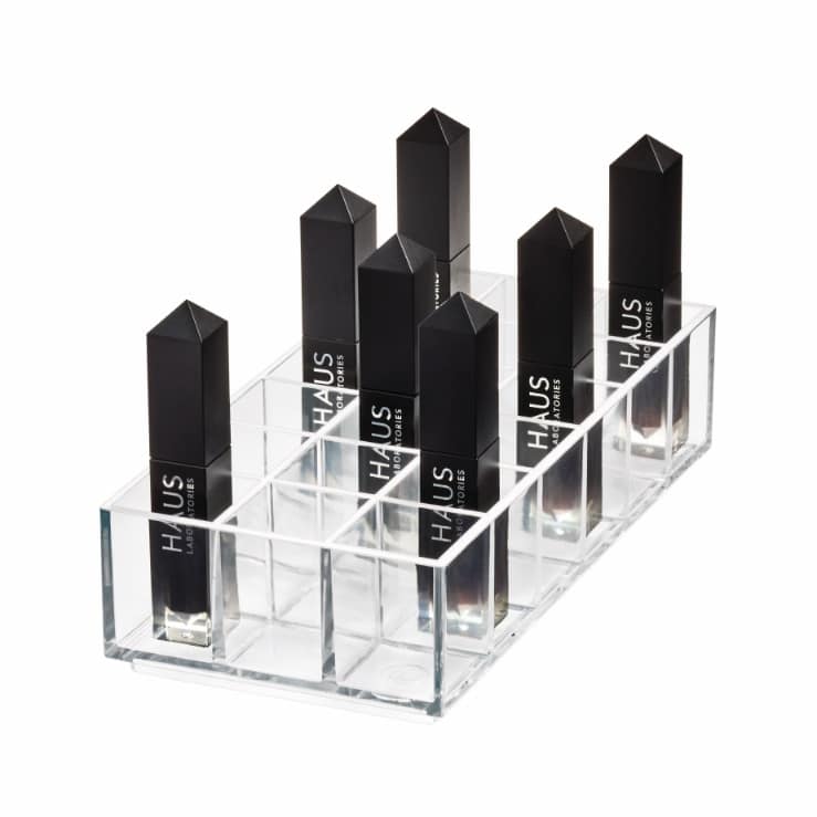 iDesign x Sarah Tanno – Cosmetic organizer for lips – Clear – detail view 3