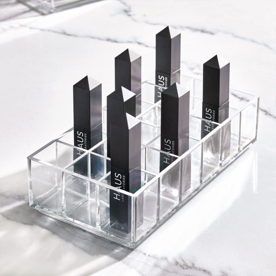 iDesign x Sarah Tanno – Cosmetic organizer for lips – Clear – detail view 6