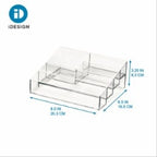 iDesign x Sarah Tanno – Cosmetic organizer for nails – Clear – detail view 2