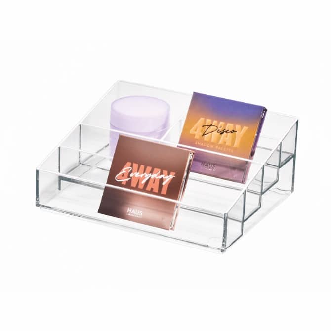 iDesign x Sarah Tanno – Cosmetic organizer for nails – Clear – detail view 3