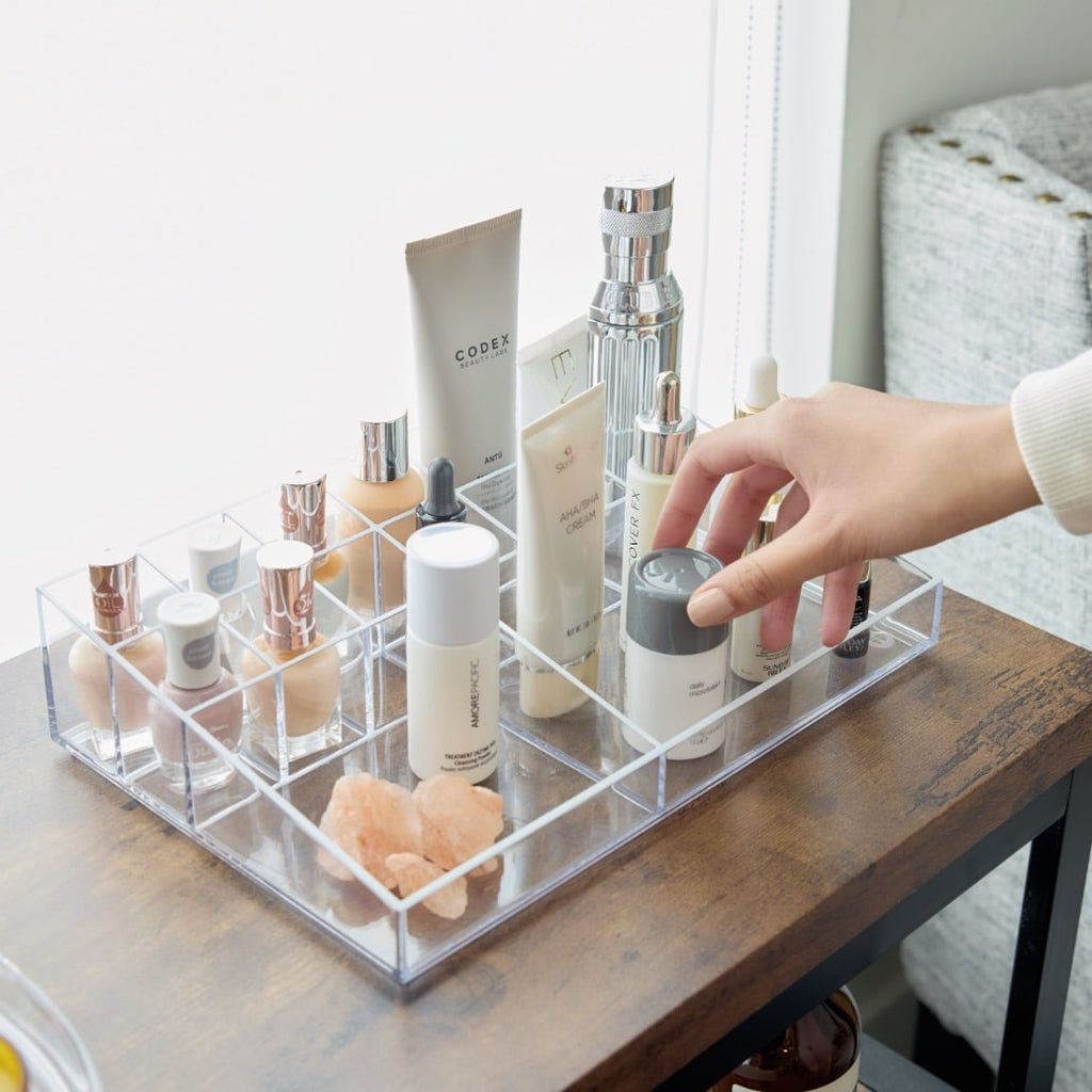 iDesign x Sarah Tanno – Cosmetic station – Clear – 95313EU – detail view 6