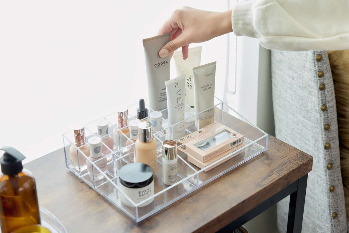 iDesign x Sarah Tanno – Cosmetic station – Clear – 95313EU – detail view 8