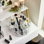 iDesign x Sarah Tanno – Cosmetic Lazy Susan – Clear – – detail view 11