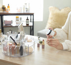 iDesign x Sarah Tanno – Cosmetic Lazy Susan – Clear – – detail view 14