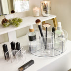 iDesign x Sarah Tanno – Cosmetic Lazy Susan – Clear – – detail view 16