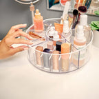 iDesign x Sarah Tanno – Cosmetic Lazy Susan – Clear – – detail view 17
