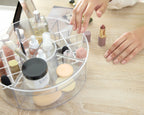 iDesign x Sarah Tanno – Cosmetic Lazy Susan – Clear – – detail view 7