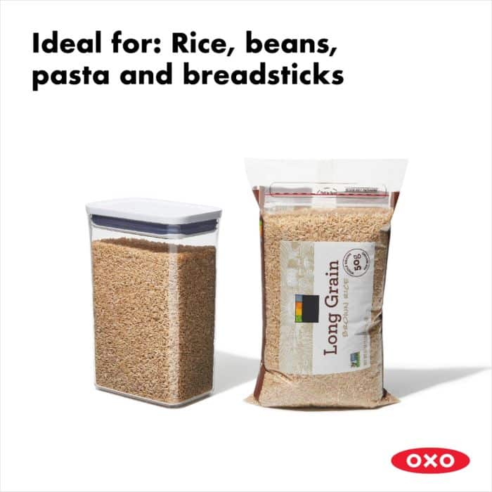 OXO – POP Good Grips Container 2.6 L – rectangle – airtight – detail view 3