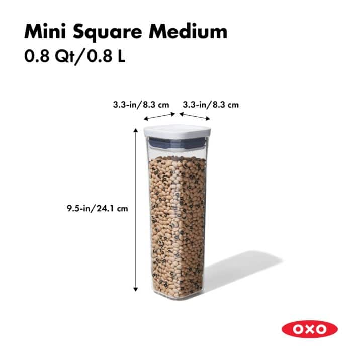 OXO – POP Good Grips Container 0.8 L – Mini square – detail view 2