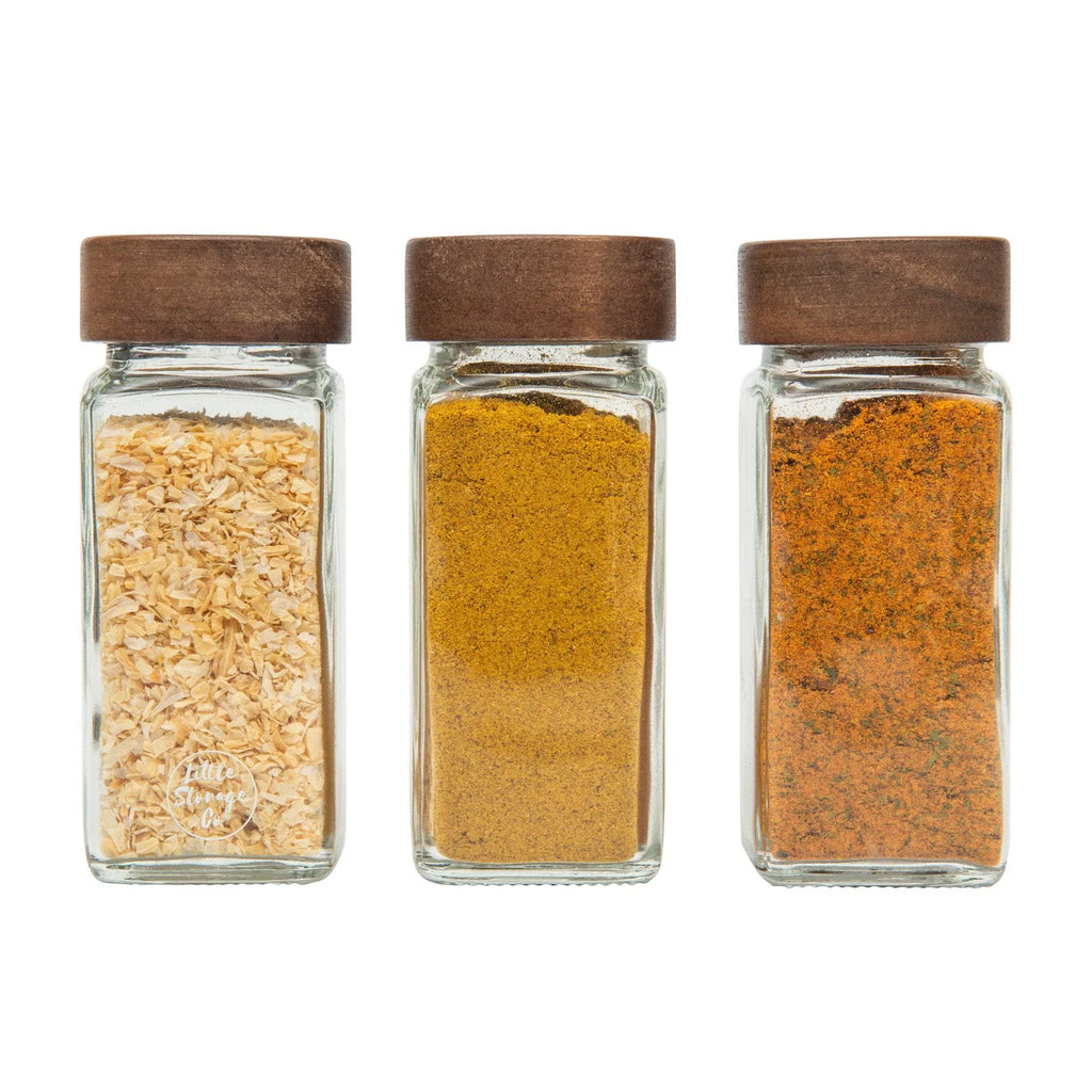 Tidies – Spice jars – Set 12/24 pcs glass spice jars – detail view 21