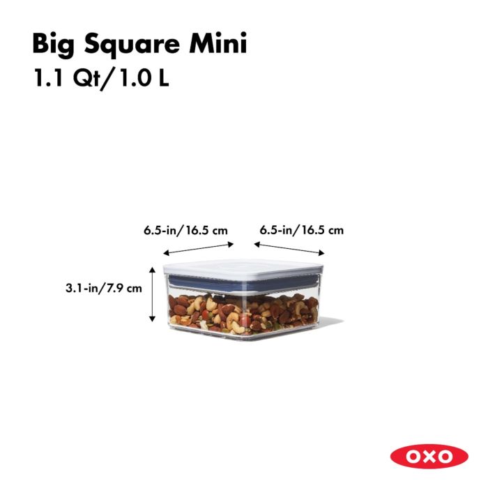 OXO – POP Good Grips Container 1.0 L – large square – detail view 2