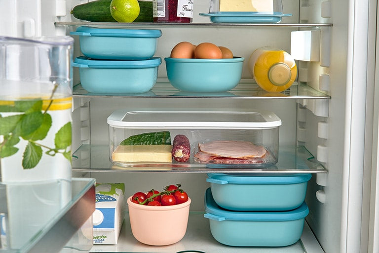 Mepal – Food Container Set CIRQULA – 0.75 L / 1.5 and 3.0 L – detail view 15