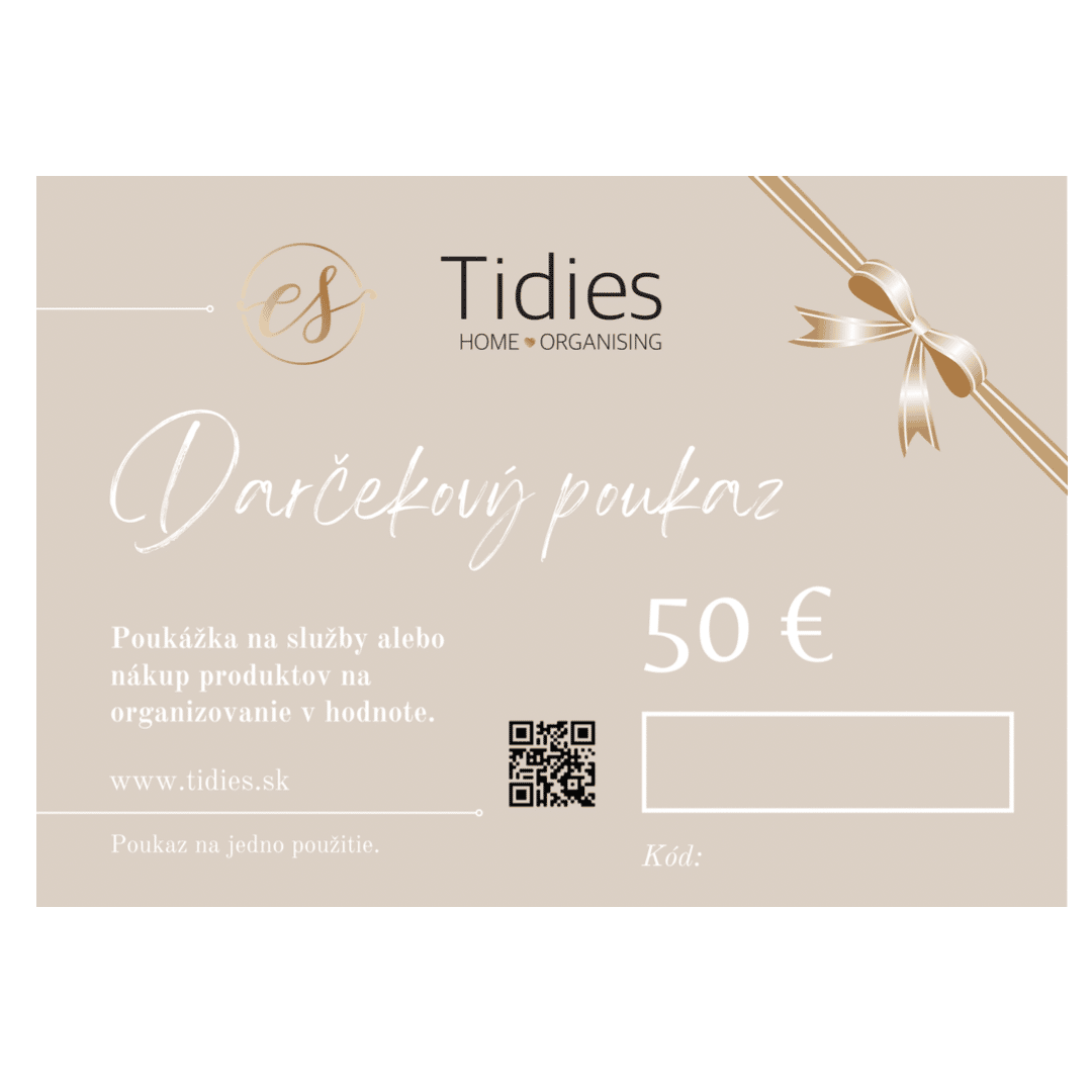 Tidies – Gift Voucher – €50
