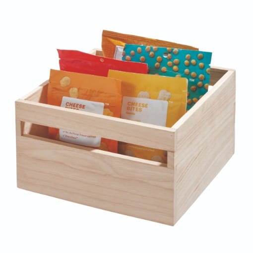 iDesign – Wooden storage box tall – EcoWood – 33610EU – detail view 3
