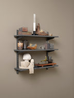 Elfa – Shelf set Graphite – 440025 – detail view 3