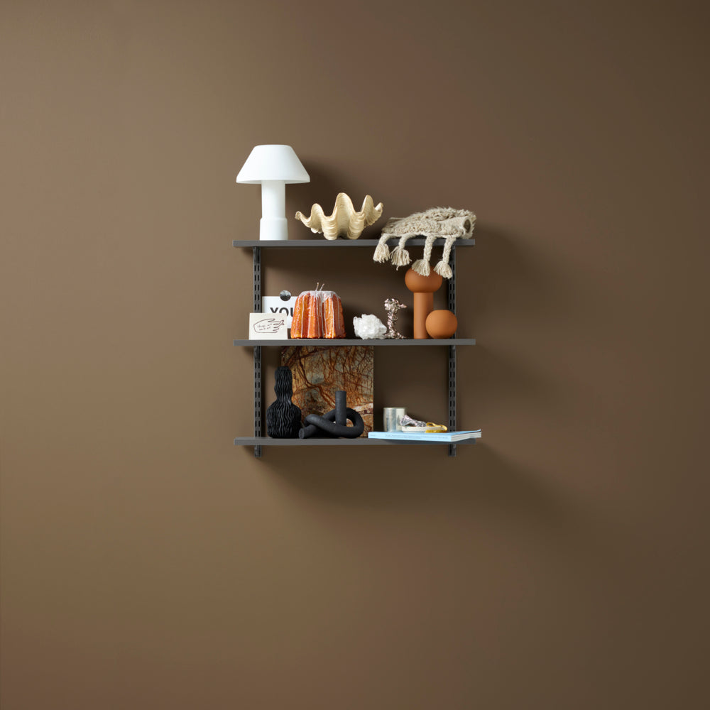 Elfa – Shelf set Graphite – 440025 – detail view 4