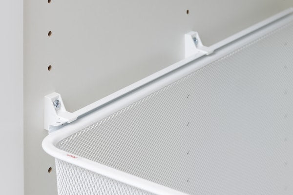 Elfa – Universal top track rail hl. 55 (pair), white –