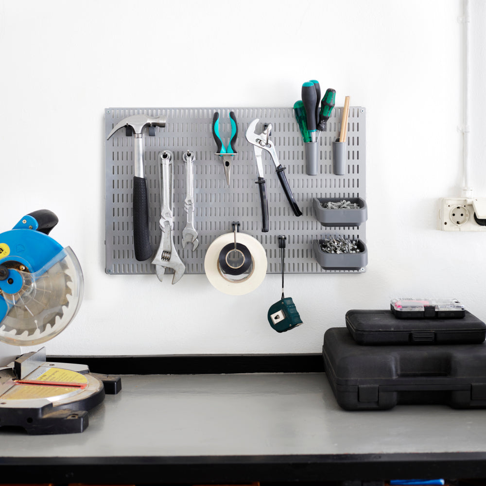 Elfa – Wall board for tools platinum set – 475888 – detail view 3