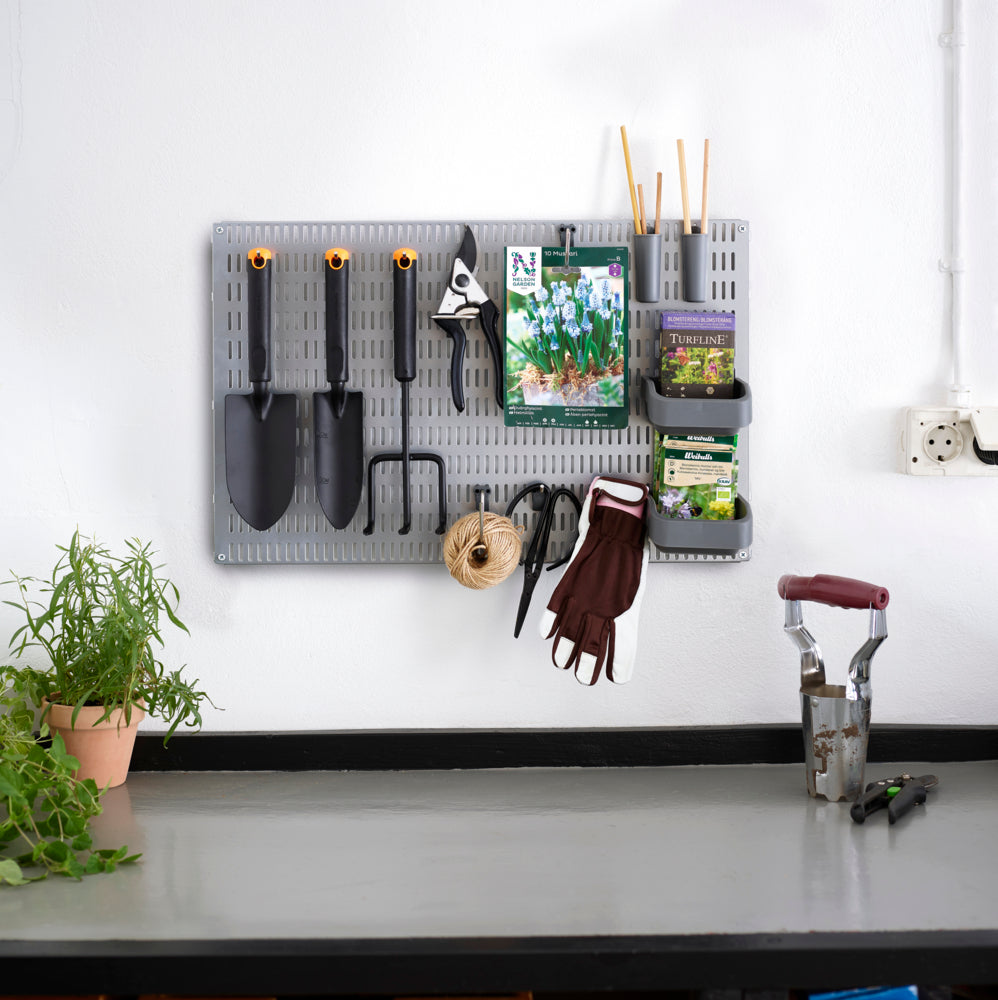 Elfa – Wall board for tools platinum set – 475888 – detail view 4