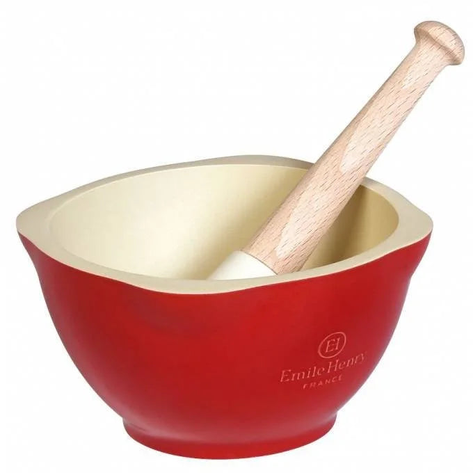 Emile Henry Mortar & Pestle, 0.6 L – detail view 4