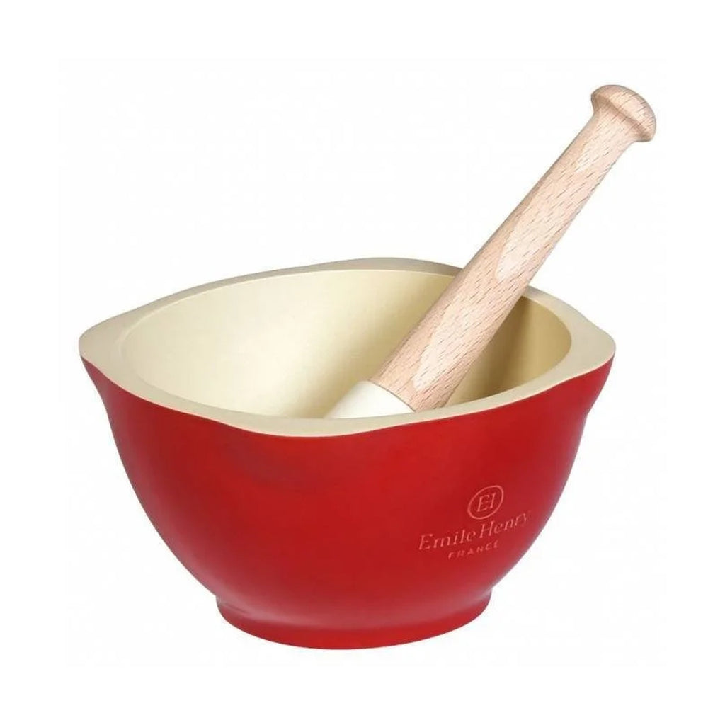 Emile Henry Mortar & Pestle, 0.6 L – detail view 2