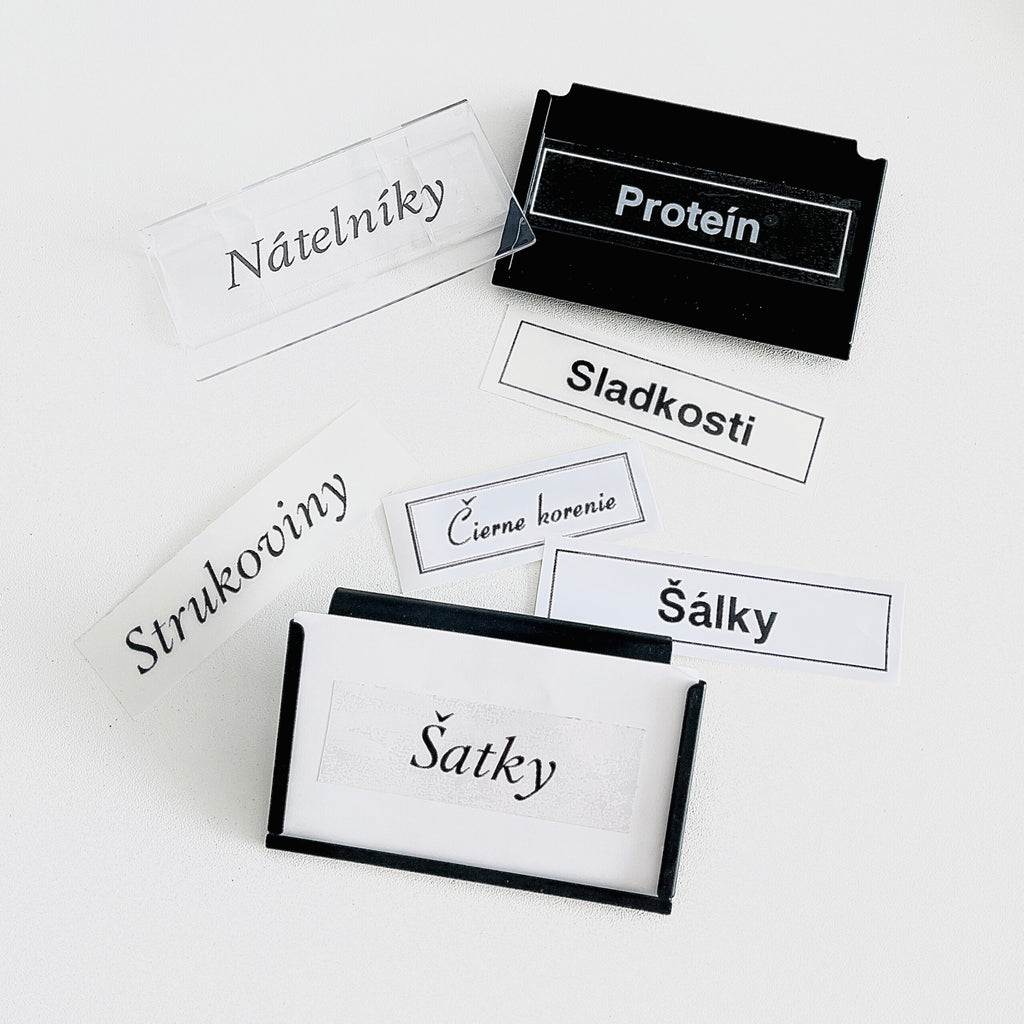 Tidies – Self-Adhesive Labels
