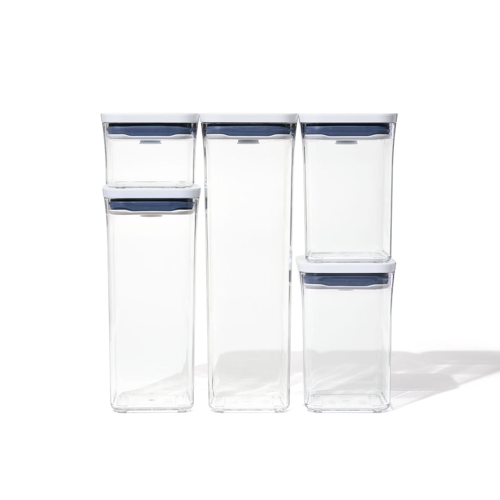 OXO – POP Good Grips Container Set of 5 – small square – detail view 2