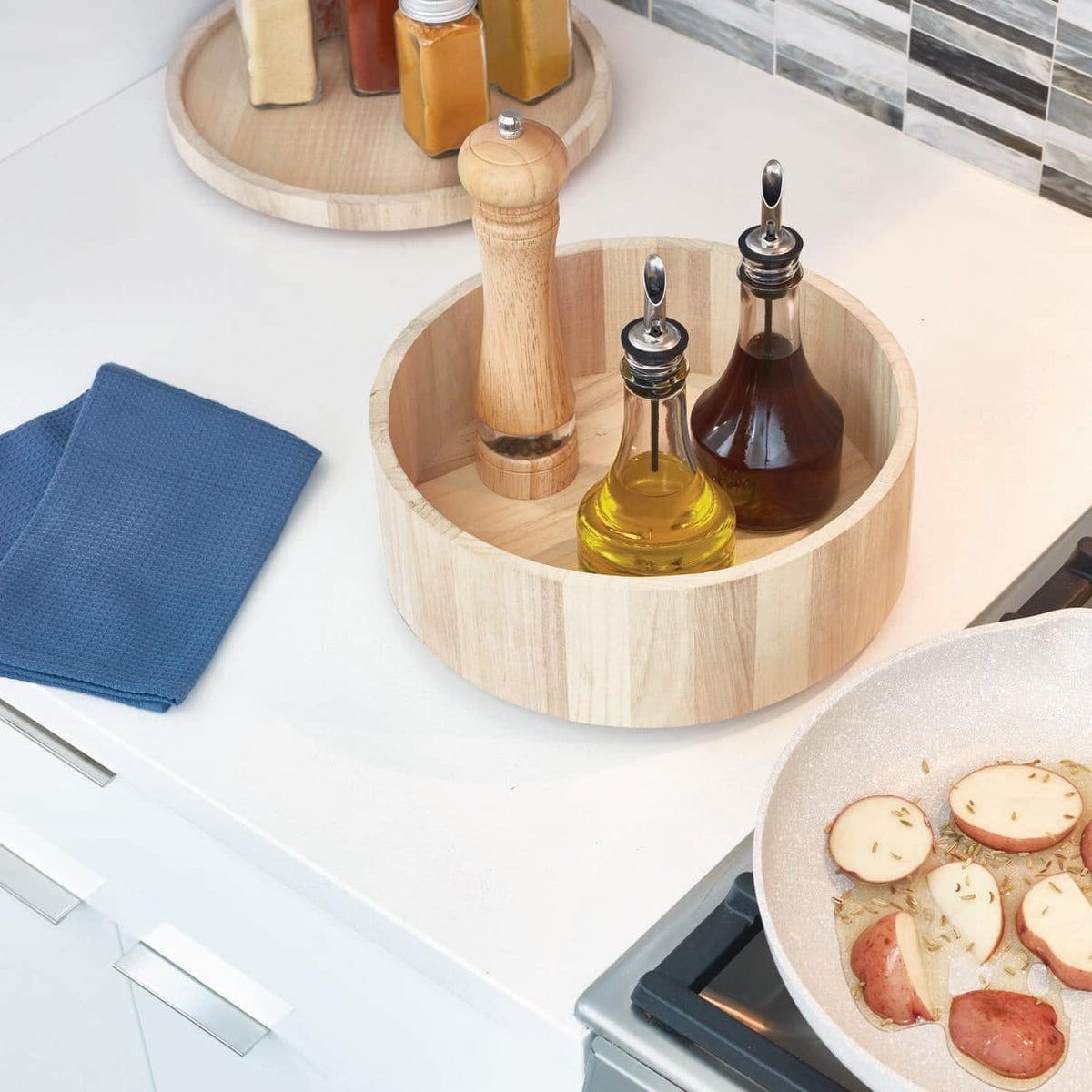 iDesign – Wooden Lazy Susan tall – EcoWood – 33720EU – detail view 3