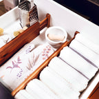 Tidies – Drawer divider acacia low/long – N56 – detail view 8