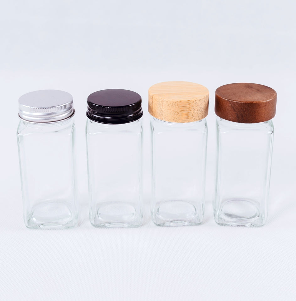 Tidies – Set – 15 pieces spice jars, labels and Lazy Susan – detail view 5