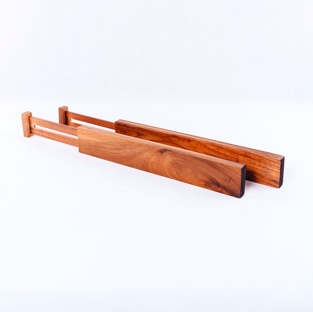 Tidies – Drawer divider acacia low/short – N50 – detail view 4